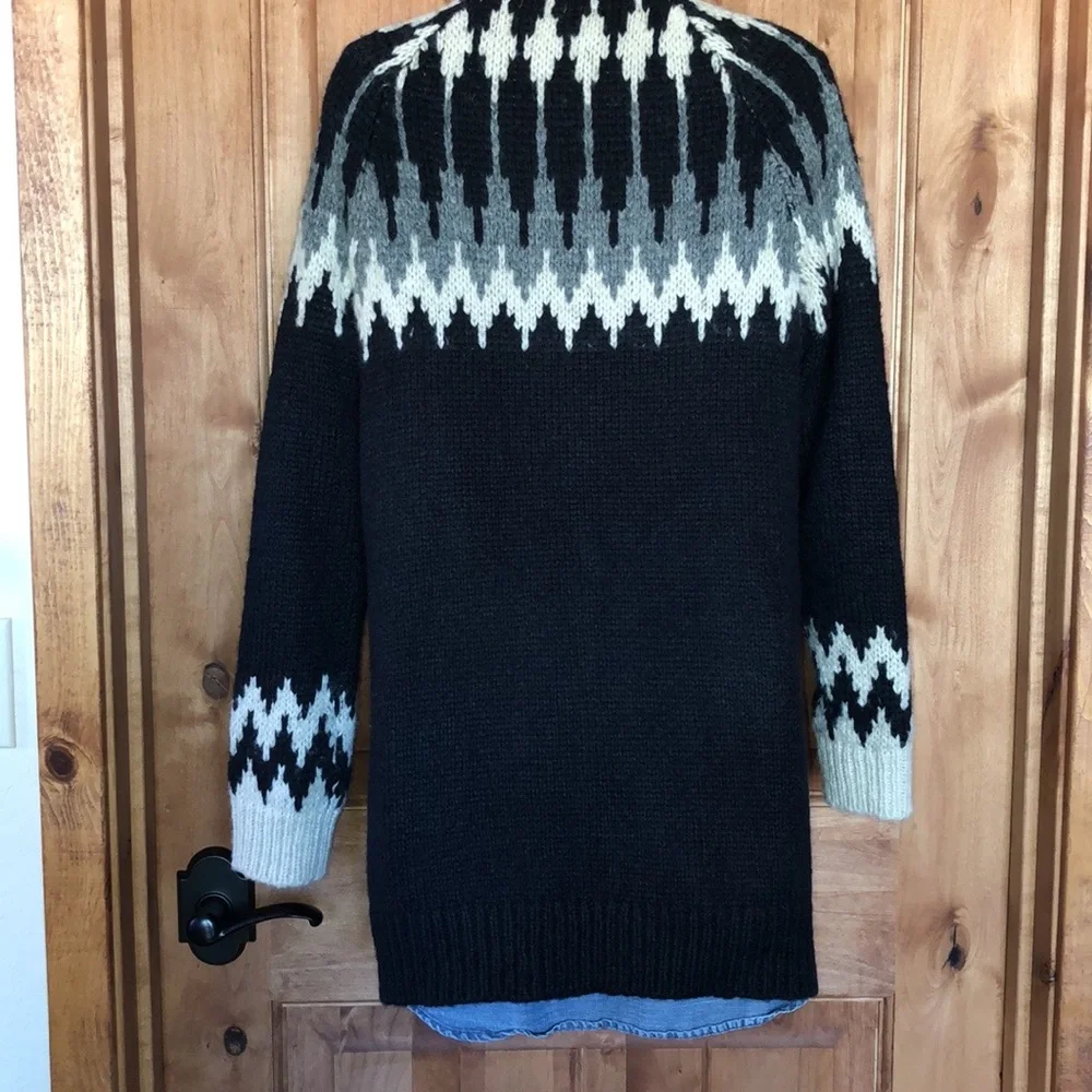 Ralph Lauren Fair Isle Wool Blend Cardigan - Picture 4 of 11